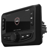 Wet Sounds WS-MC-20Compact 2-Zone Media Receiver Source Unit with SiriusXM-Ready® and NMEA 2000 Connectivity