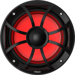 Wet Sounds RECON 6-BG RGB 6.5" Marine Coaxial Speakers