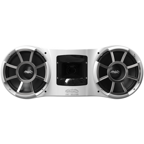 Wet Sounds REV 410 W Dual 10" White Tower Speaker