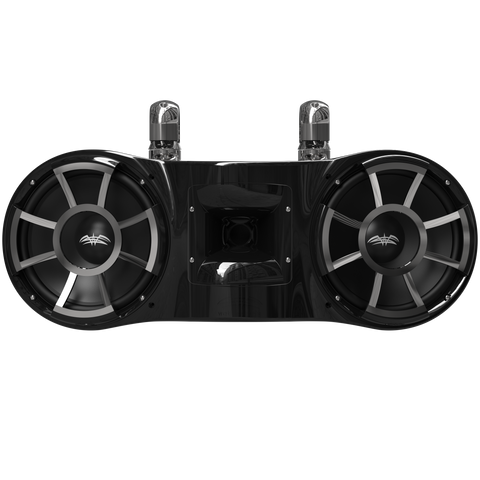 Wet Sounds REV 410 B Dual 10" Black Tower Speaker