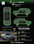 SoundSkins Pro Ford Bronco Template Kit | 2021+